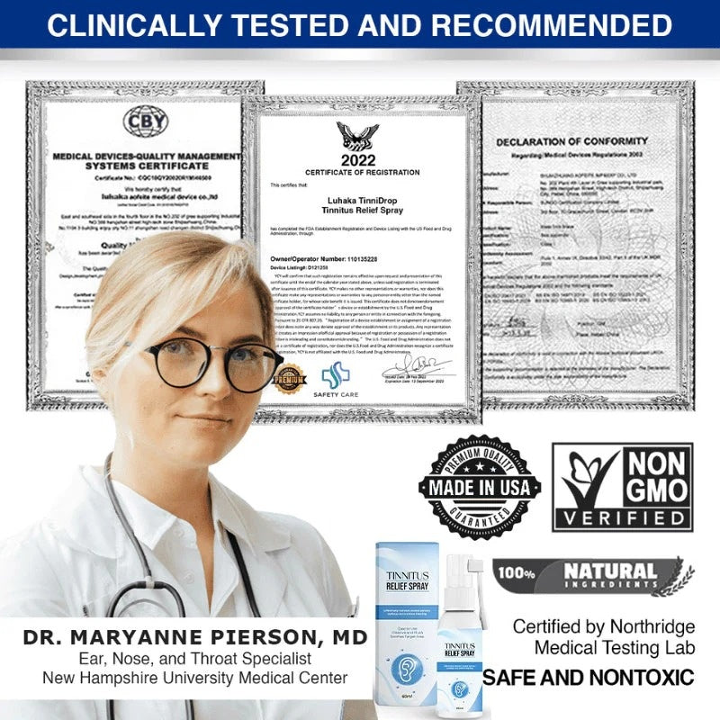 DarkFairy Tinnitus Relief Spray