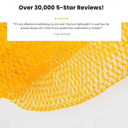 African Exfoliating Net - Ethically Sourced Bath Sponge for Smooth Skin