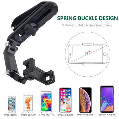 Black Friday Deal: 1080° Rotating Phone Holder - Universal Car Visor Mount with 360° Rotation