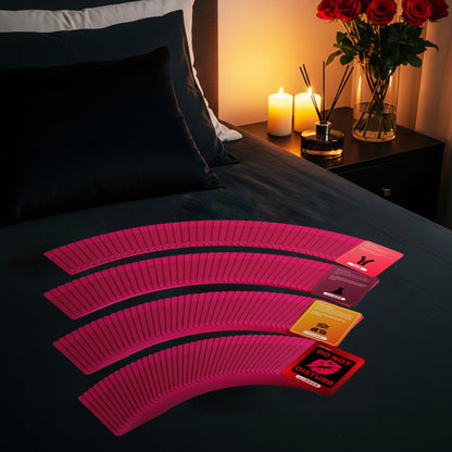 160 Cards Couples Games for Adults - Romantic & Naughty Game Date Night Ideas to Spark Conversation & Intimacy - 4 Levels of Spicy Dares - Anniversary, Valentines Love Gift for Boyfriend & Girlfriend