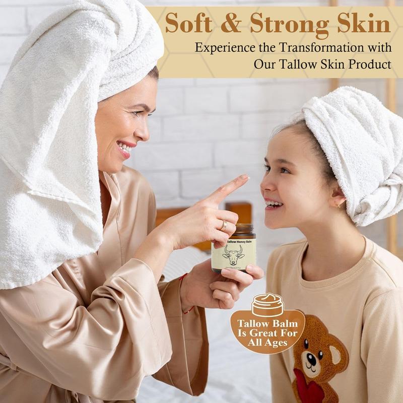 Nourishing Skin Balm with Lavender, Honey & Grass-Fed Tallow