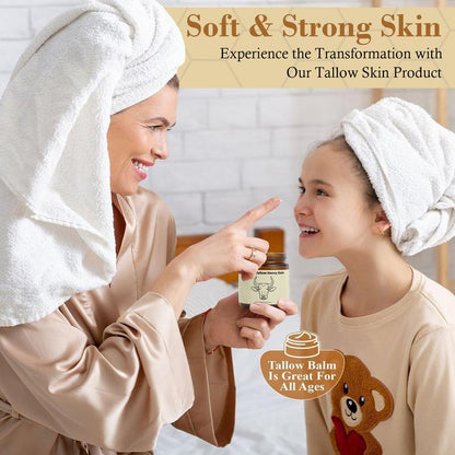 Nourishing Skin Balm with Lavender, Honey & Grass-Fed Tallow