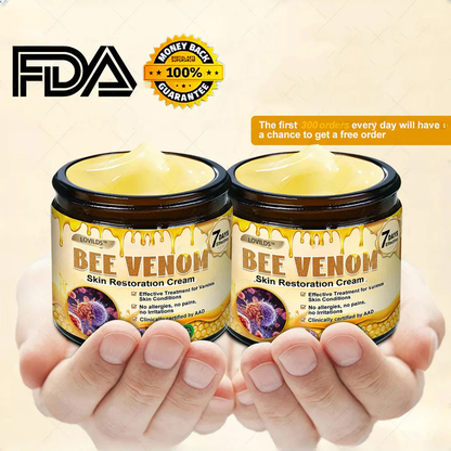 ✨FDA Approved: Bee Venom Skin Restoration Cream — 🔥Limited Time 70% OFF🔥