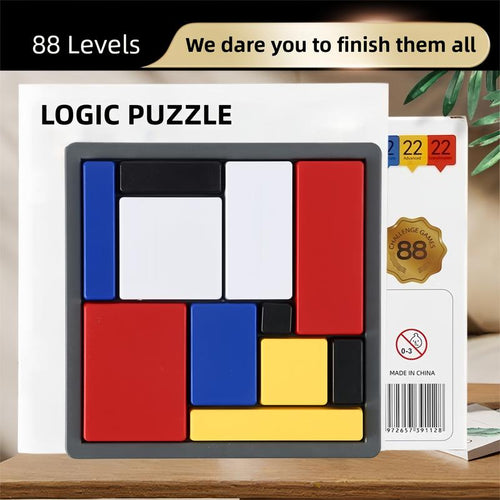 Black Friday Deal: 88-Level Logic Puzzle Game - Brain Teaser for Kids & Adults (Ages 7+)